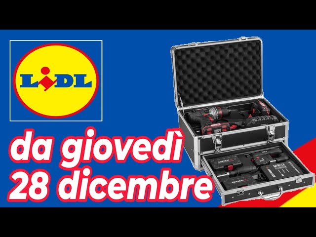 VOLANTINO LIDL DAL 28 DICEMBRE PARKSIDE FAI DA TE #volantinolidl #parksideperformance #faidate