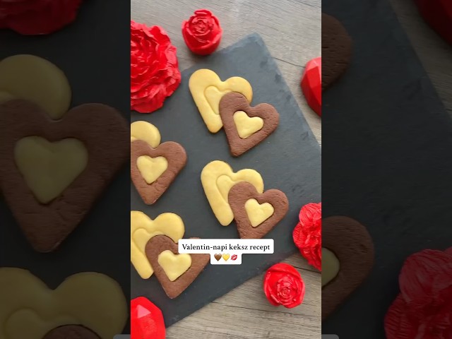 Ki kér? ❣️ #hungary #magyar #cookies #missmood #baking #recipe #hack #valentinesday #love