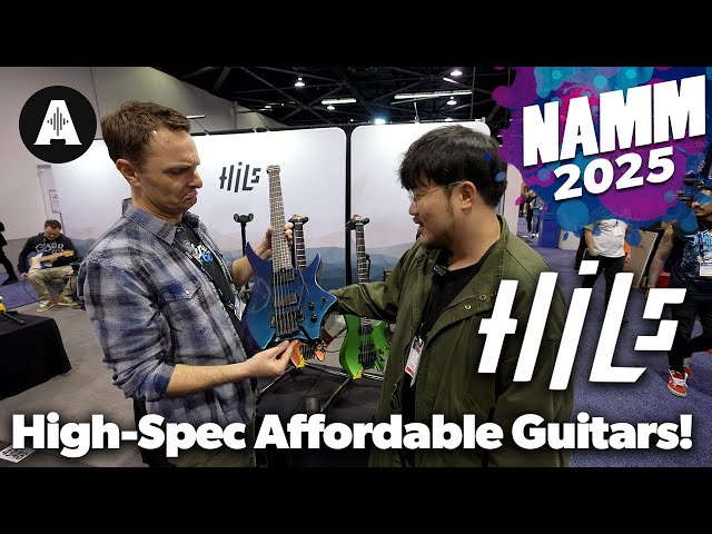 Incredible Headless Guitars! | HILS Guitars NAMM 2025