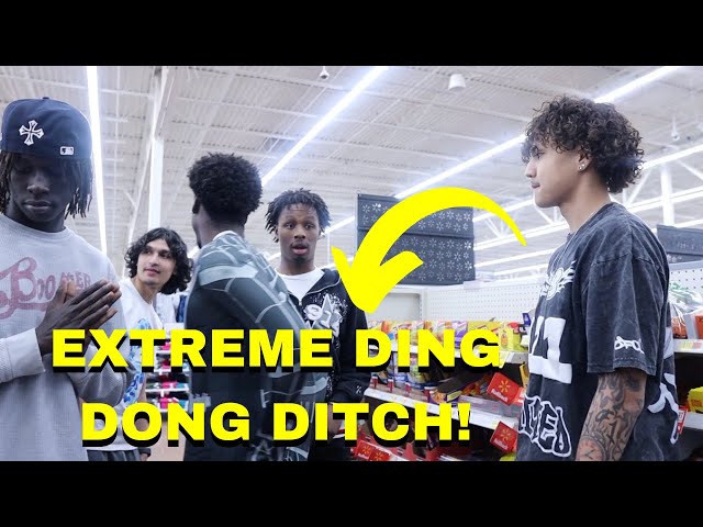 EXTREME DING DONG DITCH PART 2!!*COLLEGE EDITION*(GONE WRONG)