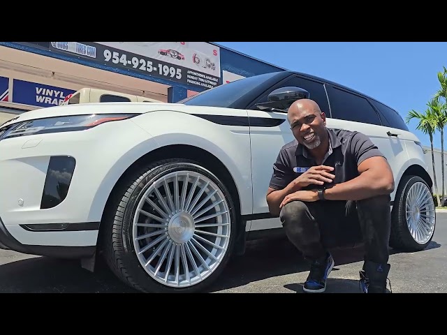 877-544-8473 22" Roadforce RF-22 Machine Silver Wheels Range Rover Evoque Rims & Tires We Ship