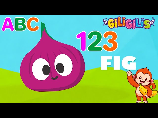 Learn And Play With Giligilis 🌟: Vegetable Songs For Abc Phonics, Shapes, And Numbers!