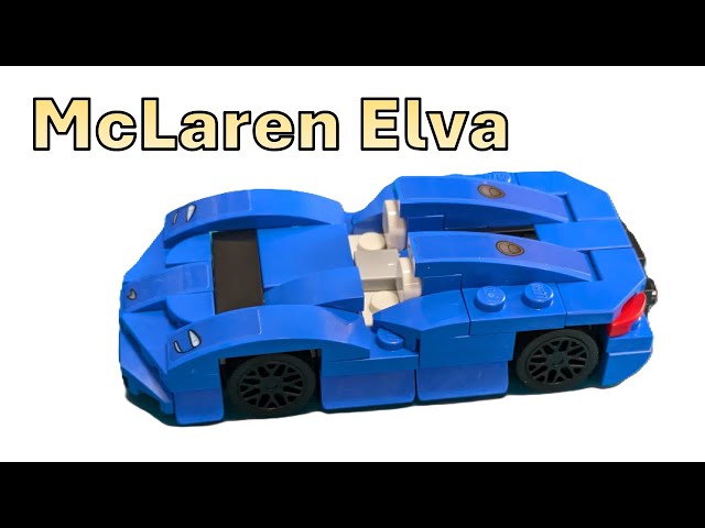 LEGO Speed Champions - McLaren Elva – Mini Build