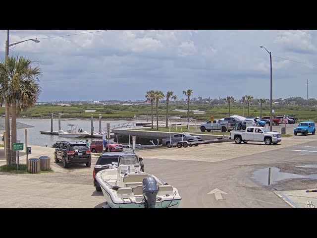 Vilano Boat Ramp LIVE 24/7 | St. Augustine, Florida