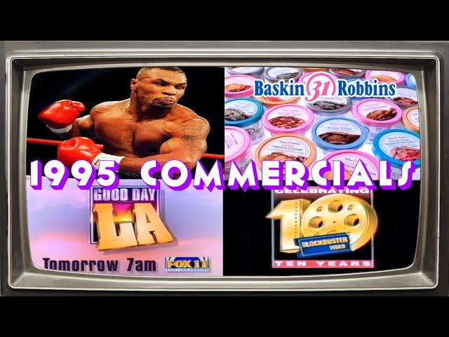 1995 Commercials Compilation Volume 3 | 90s Nostalgia