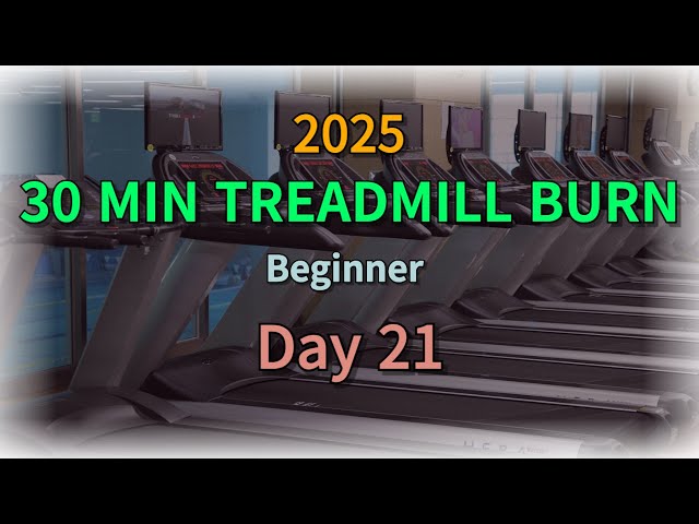 🇰🇷 2025 Running Challenge Day 21! 🏃‍♂️ Stay Fit with This Daily Treadmill Routine