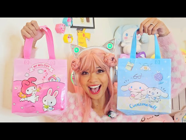 OPENING A BUNCH OF SANRIO MYSTERY BLIND BAGS!