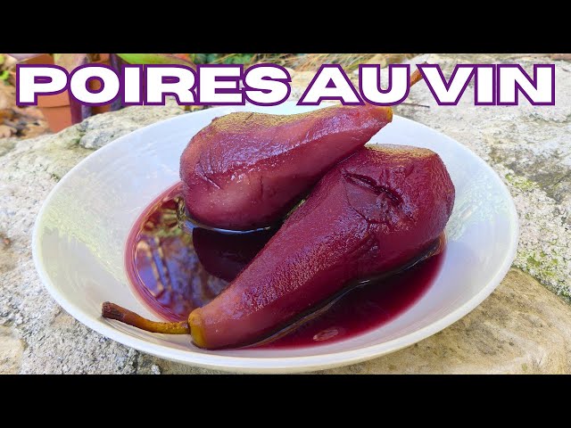 Poires au Vin : une Recette Simple pour un Dessert de Noël réussi!