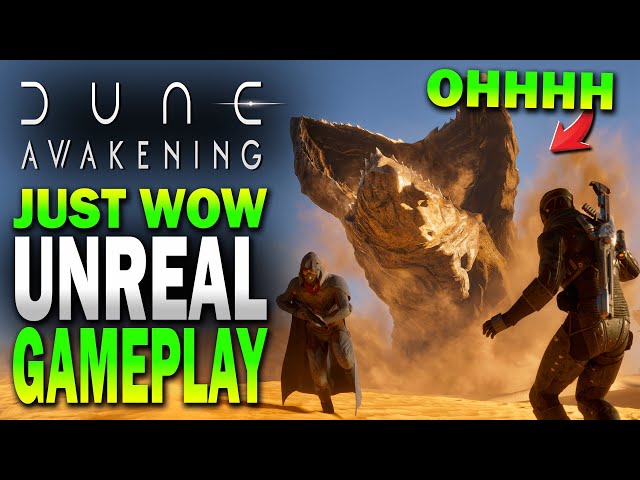 DUNE Awakening is FLIPPING INSANE more GAMEPLAY!