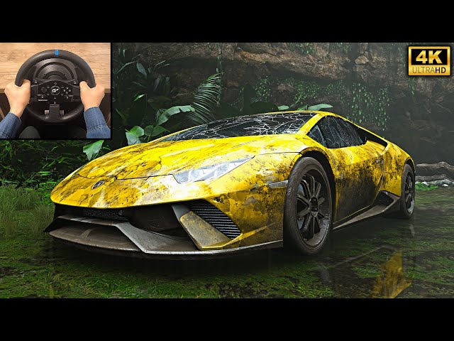 Rebuilding Lamborghini Huracan Performante (1336HP) - Forza Horizon 5 | Steering Wheel gameplay