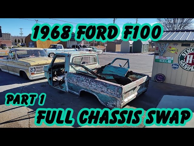 1968 Ford F100 Full Chassis Swap with a Mercury Grand Marquis