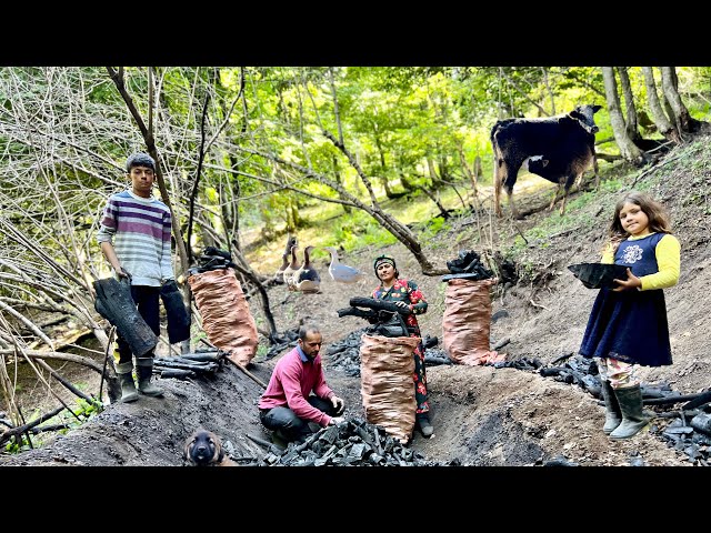 Nomadic Life in Iran: Daily Chores and Caring for Livestock