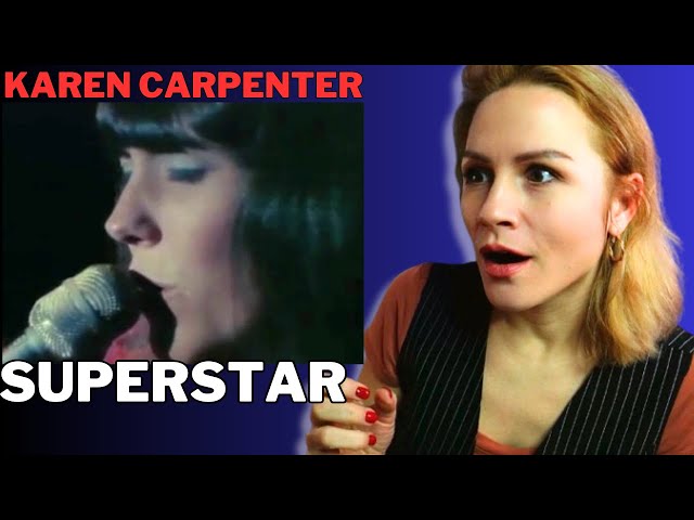 VOCAL REACTION to Karen Carpenter singing Superstar