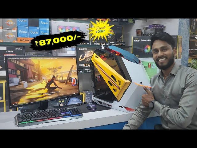 Gaming & Editing Pc build In 2024 ✅ l Sasta Gaming PC 2024 l i5 12400f l RTX 3060 l