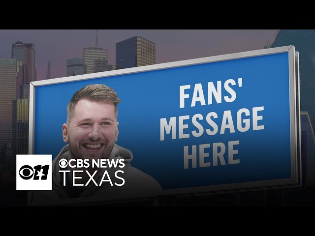 Luka fan launches billboard campaign: "Dallas deserves better"