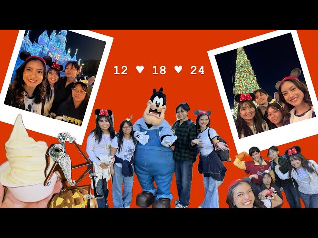 Disneyland Christmas vlog (12/18/24) - feat. Lana, Mena, & Kier