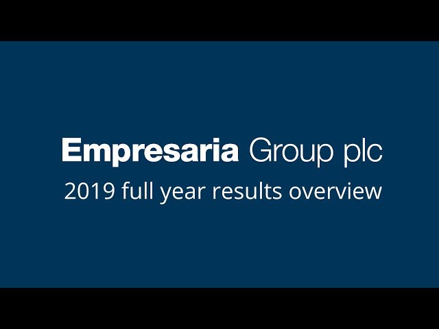 Empresaria Group (EMR) 2019 full year results overview