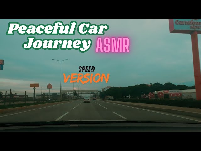 SPEED | Tranquil Highway Drive to a Historic Village ASMR Road Trip #relax #asmr #nature #cinematic