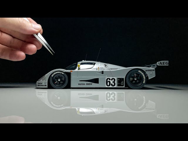 [Full Build] Building a 1/24 scale model of the Sauber-Mercedes C9 - Tamiya