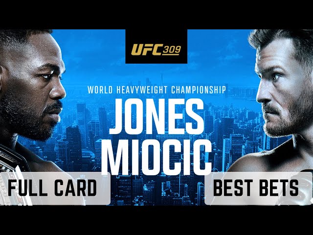 BEST BETS: UFC 309 Jones vs Miocic (71% Win Rate)