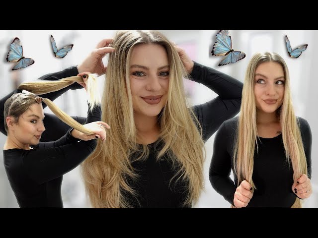 Viral BUTTERFLY HAIRCUT I How to Cut Your Hair at Home I DIY AND SAVE UP #klaravyletal #diy #diyhair