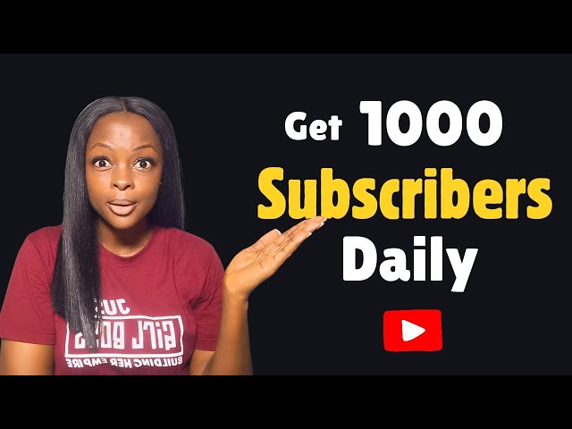 Easy Ways to Get 1000 Subscribers FAST | If You Are Not Getting Subscribers Do this 2 Things Now