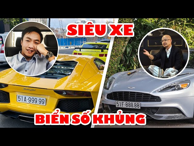 7 Đại Gia Sở Hữu Siêu Xe Với Biển Số Đẹp Tứ Quý, Ngũ Quý Khủng Nhất Tại Việt Nam