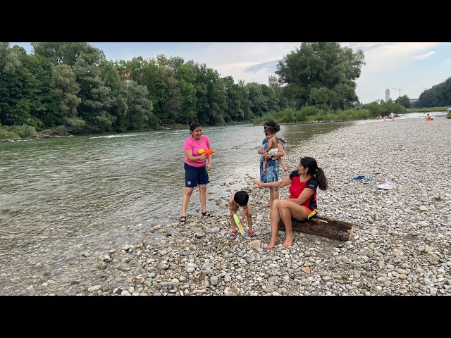 Swimming 🏊 Day at lakeside | Eyebrows done| Food check | Picnic 🧺 Day in Munich,Germany #picnicspot