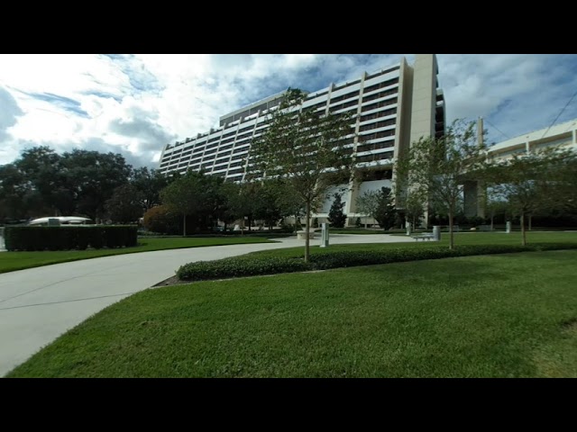 Contemporary Resort Disney World Orlando Outside VR180 3D