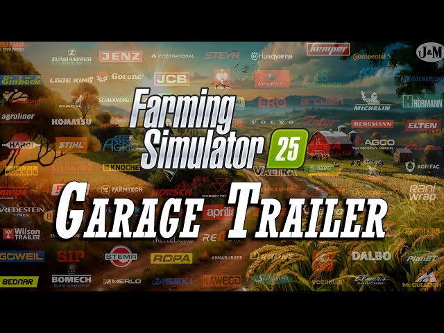 🚚🚜 Farming Simulator 25 Garage Trailer 🚜🚚  Farm Sim 25 News