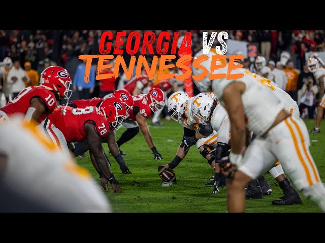 Tennessee vs Georgia Highlights | First Person Action From SEC Showdown