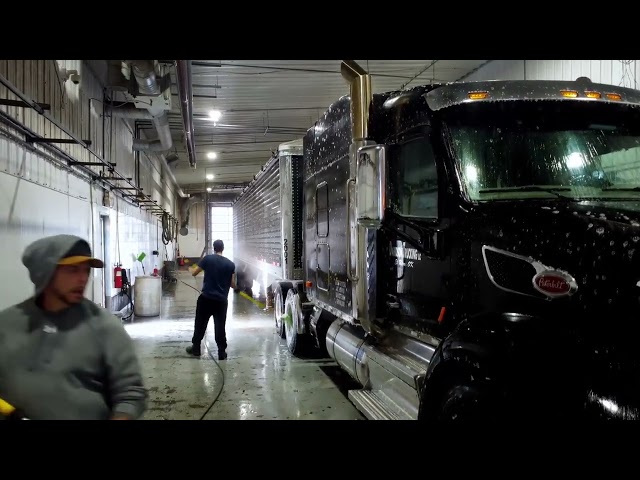 Davidson Trucking was at Speed Clean Truck Wash