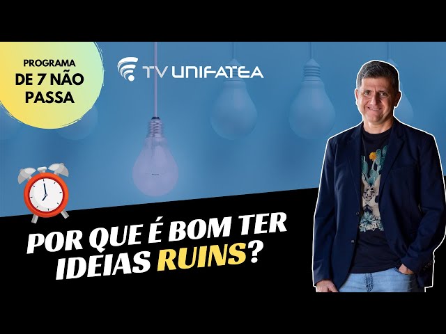 Por que é bom ter ideias ruins?