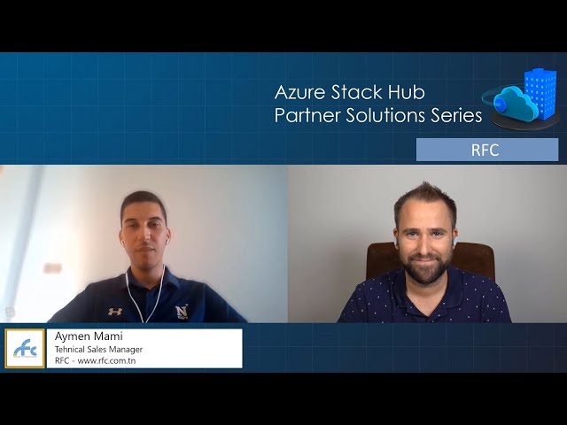 Azure Stack Hub Partner Solutions Series – RFC