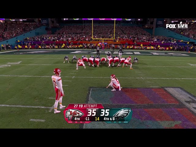 Chiefs' Go-Ahead Field Goal makes them Super Bowl LVII Champions! | Super Bowl LVII