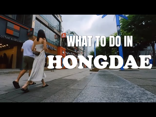 🇰🇷 WHAT TO DO IN HONGDAE, SEOUL | Street Food, Cafes, Photobooth, Dating Vlog | WALK&SEE