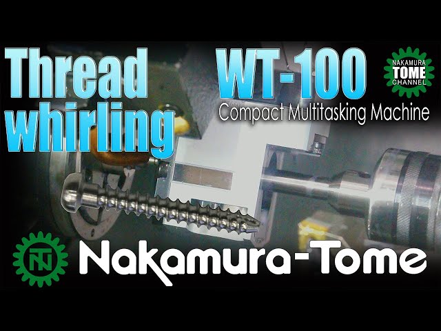 Nakamura-Tome 2 Spindle 2 Turret  WT-100