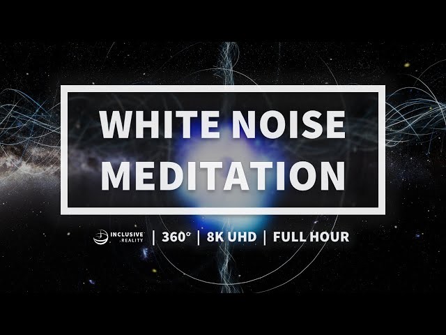 White Noise Meditation & Relaxation for Studying, Coding, Chilling, ASMR & Staying in the Flow