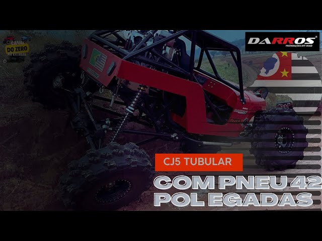 Launch Darros OFFROAD Fenajeep 2023 - CJ5 With Engine 6 Cylinders Falcon 4.9 Turbo - Fueltech