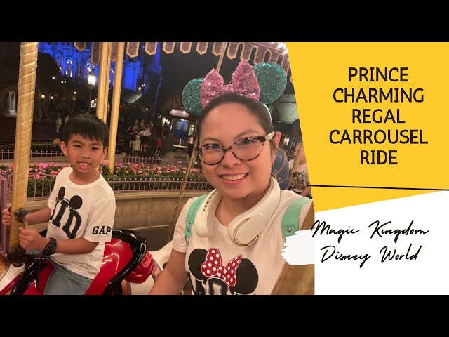 Prince Charming Regal Carrousel Ride Magic Kingdom Disney World