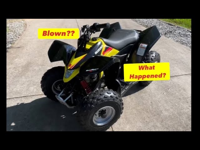 Suzuki Quadsport z90 2017 tune up! #suzuki Carburetor clean.. #atv #quad #4stroke #water