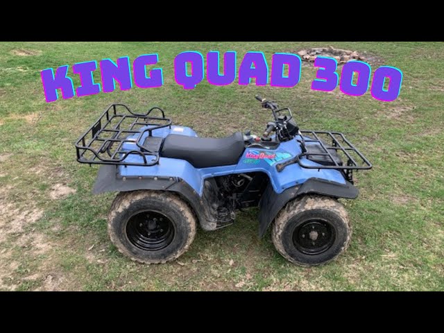 1993 Suzuki King Quad 300 - Fix Up, Walk Around & Ride