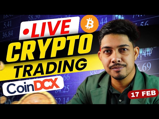 🔴LIVE CRYPTO TRADING 17 FEB BITCOIN #CRYPTOLIVE