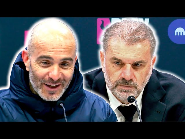 🔴 LIVE | Enzo Maresca and Ange Postecoglou post-match press conference | Tottenham 3-4 Chelsea