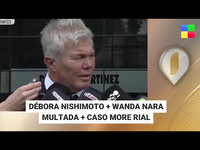 Débora Nishimoto + Wanda Nara multada + Caso More Rial #Intrusos | Programa completo (12/02/25)