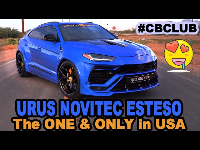 LAMBORGHINI URUS NOVITEC ESTESO Built by Creative Bespoke #CBclub