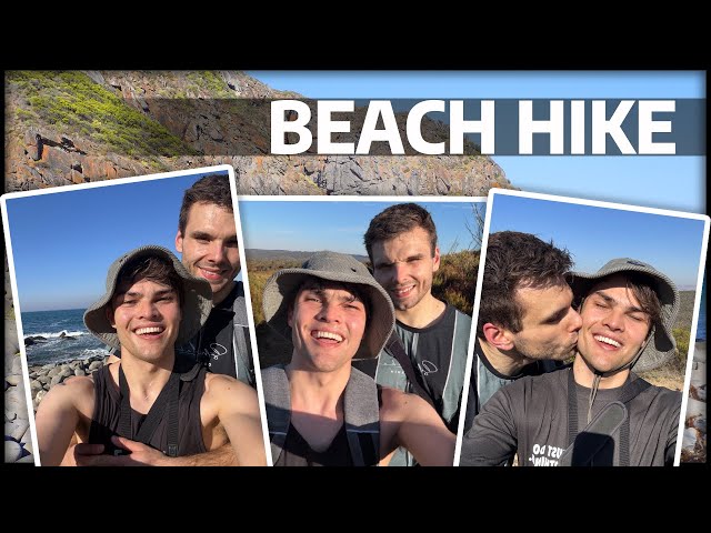 Summer Beach Hike | Gay Couple