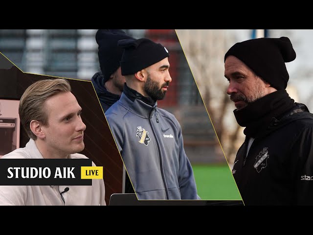 Studio AIK Live: Lukas Syberyjski, Athanasios Sakis Papadopoulos & Axel Franzén