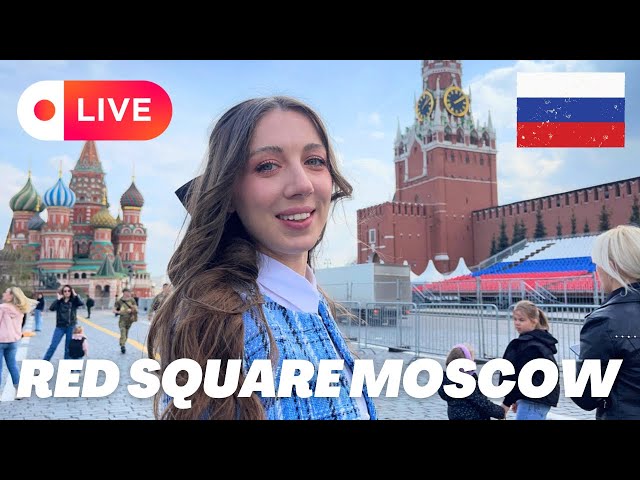 Moscow Russia Today 🇷🇺 Red Square Walk LIVE 🔴