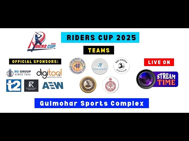 🔴LIVE || Riders Cup 2025 ,Presented by Red Riders Sports | DAY 4 | Finals 🔴